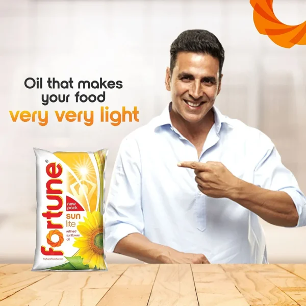 Fortune Sunlite Refined Sunflower Oil 1kg - Image 4