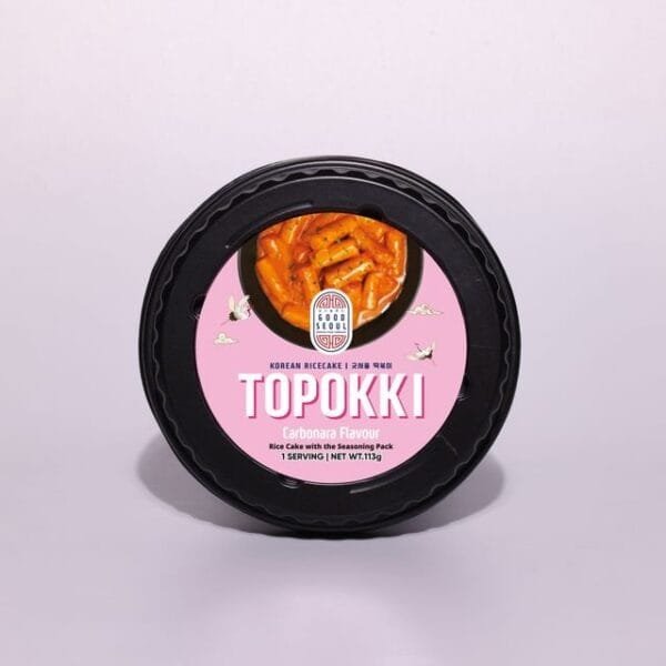 Good Seoul Korean Rice Cake Topokki Carbonara Net Qty: 113 g - Image 2