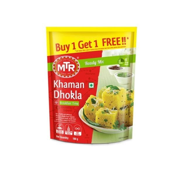 MTR Khaman Dhokla Ready Mix Net Qty: 160 g